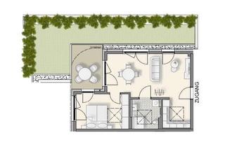 Wohnung kaufen in Linsenbergstraße, 74189 Weinsberg, 2-Zi. Gartenwohnung Wohnung | Neubautraum - 4living Weinsberg