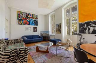 Wohnung kaufen in Oranienplatz, 10999 Kreuzberg, Großzügiger Altbau mit Balkon ins Grüne nahe Oranienplatz