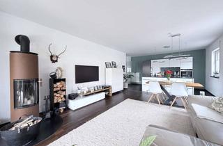 Wohnung kaufen in 84453 Mühldorf, Exklusive Terrassenwohnung mit maximaler Privatsphäre: 105 m² Gartenoase, Designküche & Kamin
