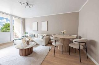 Wohnung kaufen in Johann-Sigismund-Straße 19, 10711 Wilmersdorf, Nest am Ku’damm: Sanierte Studio-Wohnung mit EBK, West-Balkon, Erstbezug nach Sanierung