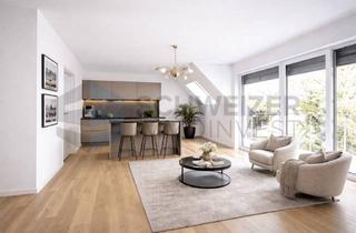 Wohnung kaufen in 76530 Innenstadt, Exklusive Neubau-Maisonette mit Blick ins Grüne und zwei Balkonen in Baden-Baden!