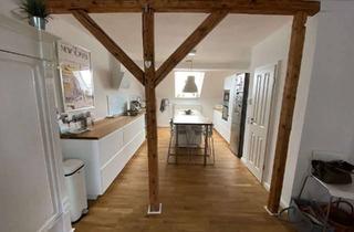 Wohnung mieten in 42781 Haan, Stilvolle 3,5-Zimmer-Dachgeschosswohnung auf 2 Etagen mit Loggia & moderner Einbauküche in Haan