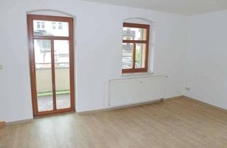 Wohnung mieten in Turnerstraße 19, 01705 Freital, Kleine 2-Zimmer Wohnung mit Balkon, offener Küche, Laminatboden & Bad mit Dusche