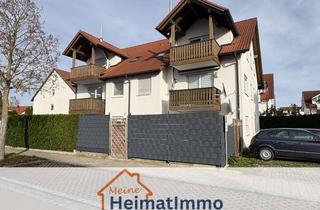 Wohnung mieten in 89423 Gundelfingen, Wohnen unterm Dach: Stilvolle 3‑Zimmer‑Wohnung mit Kamin
