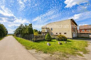 Haus kaufen in 06901 Globig, interessante Wohnimmobilie mit Scheunencharakter in ländlicher Idylle von Kemberg OT Bleddin