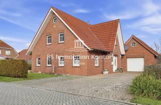 Einfamilienhaus kaufen in 26736 Krummhörn, Top gepfl. Einfamilienhaus mit Garage, Terrasse, Gartenanlage in ruhiger Wohnlage!