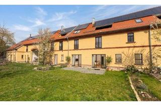 Reihenhaus kaufen in 04523 Elstertrebnitz, Historisch und modernisiert - Reihenhaus mit Loftpotenzial in ehemaliger Scheune in Elstertrebnitz