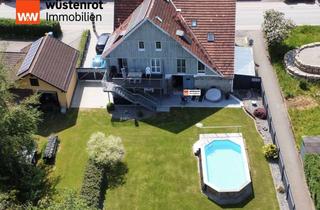Haus kaufen in 78655 Dunningen, Tradition neu definiert: Exklusives Fachwerkanwesen mit modernem Wohnkomfort & Traumgarten