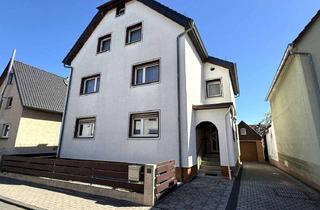 Haus kaufen in 65468 Trebur, Wohnen mit Perspektive: Vielseitiges Zweifamilienhaus für Generationen in Trebur