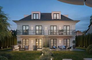 Haus kaufen in Am Perlacher Forst, 81547 München, Neubau-Villenhälfte in Bestlage am Perlacher Forst - 50 % der Einheiten verkauft