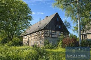 Bauernhaus kaufen in 09477 Jöhstadt, Denkmalgeschütztes Bauernhaus in Grumbach / Jöhstadt im Erzgebirge mit zusätzlichem Waldgrundstück