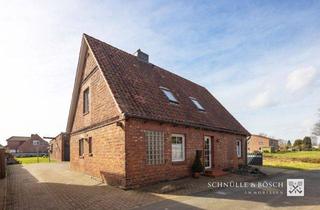 Einfamilienhaus kaufen in 21706 Drochtersen, Zwei Immobilien inklusive großer Werkstatt und Garten