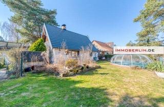 Einfamilienhaus kaufen in 12559 Berlin, IMMOBERLIN.DE - Gemütliches Einfamilienhaus in naturverbundener Lage