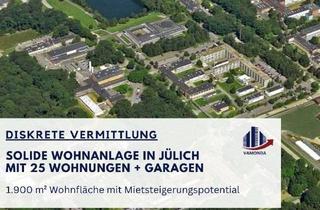 Anlageobjekt in 52428 Jülich, Solide Wohnanlage mit 24 Wohnungen und 12 Garagen