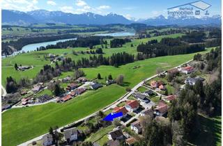 Grundstück zu kaufen in 86983 Lechbruck, Einzigartiges Baugrundstück in erhabener Lage am Ortsrand mit spektakulärem Alpenblick