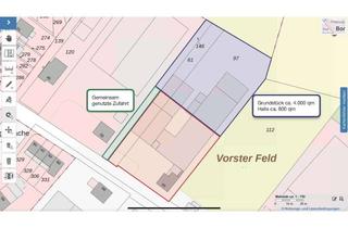 Gewerbeimmobilie kaufen in 47623 Kevelaer, Attraktives Gewerbegrundstück mit Bestandshalle – sofort nutzbar, voll erschlossen