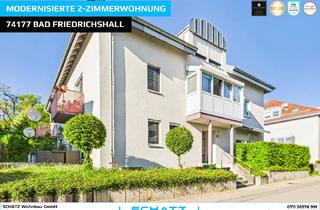 Wohnung kaufen in 74177 Bad Friedrichshall, Möblierte 2-Zimmerwohnung mit Terrasse – attraktive Kapitalanlage in Bad Friedrichshall
