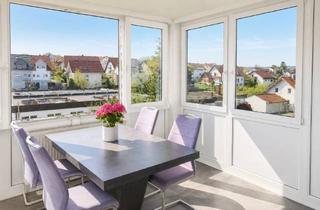 Wohnung kaufen in 72663 Großbettlingen, Helle 3,5 Zimmer Wohnung mit Wintergarten