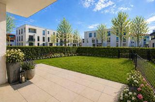 Wohnung mieten in Spatzenweg 16, 85591 Vaterstetten, Moderne 3-Zimmer Gartenwohnung mit 205 m² Privatgarten in Vaterstetten