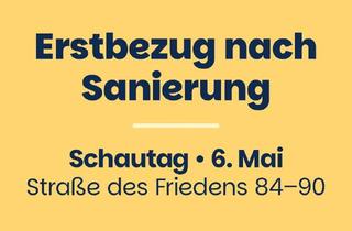 Wohnung mieten in Straße Des Friedens 88, 06217 Merseburg, Komplett sanierte Erdgeschosswohnung mit offener Küche und Balkon
