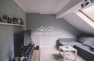 Wohnung mieten in 63450 Hanau, Charmante 2-Zimmer-Dachgeschosswohnung in stilvoller Altbauvilla - zentrale Lage mit Kinzigblick
