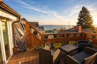 Doppelhaushälfte kaufen in 18546 Sassnitz, Doppelhaushälfte mit 2 Wohneinheiten, Dachterrasse und Ostseeblick in Sassnitz