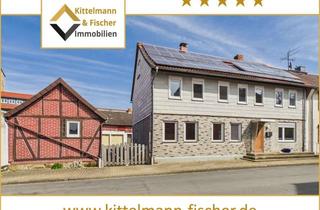Haus kaufen in Mittelweg, 38173 Dettum, PROVISIONSFREI! Ein-/Zweifamilienhaus mit Garten, Hof und Garten - EG komplett saniert, Solar/PV