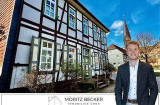 Haus kaufen in 37176 Nörten-Hardenberg, Liebhaberobjekt: Denkmalgeschütztes Pfarrhaus mit Nebengebäuden, Garagen und großem Grundstück!
