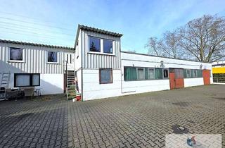 Gewerbeimmobilie kaufen in 63457 Hanau, Vielseitige Gewerbemöglichkeiten - Büro-Bungalow, Werkhalle, Lager und vielen Parkplätzen in Hanau