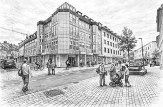 Anlageobjekt in 97421 Altstadt, Anlageobjekt inkl. Baugenehmigung für Apartments/-Gewerbe 2596m2 Geschossflächen