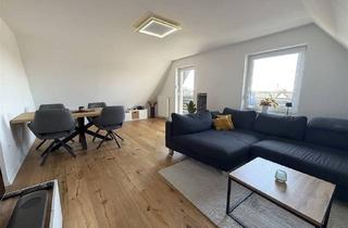 Wohnung kaufen in 90559 Burgthann, Hochwertige 2-Zimmer-Dachgeschosswohnung mit Balkon in Burgthann-Mimberg