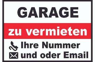 Garagen mieten in 06844 Innenstadt, Eine 1 PKW Garage in Raguhner Str. hinter dem KH in Dessau-Roßlau ist ab sofort zu mieten.