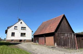 Haus kaufen in 74594 Kreßberg, Sehr gepflegtes, älteres 2 Familienhaus mit Garagen und Schuppenanbau in Randlage Kreßberg