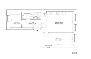 Wohnung kaufen in 10553 Berlin, Altbaucharme trifft Rendite | 2-Zimmer Eigentumswohnung| Moabit | vermietet