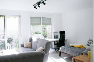 Immobilie mieten in 69168 Wiesloch, Moderne 1-Zimmer EG Wohnung mit Privatgarten (all-in und voll ausgestattet)