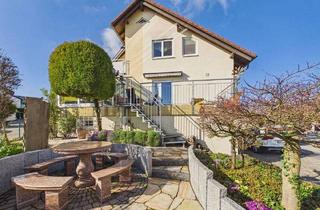 Doppelhaushälfte kaufen in 74626 Bretzfeld, Bretzfeld - Ein kreatives Zuhause in toller Höhenlage - DHH mit 5 ZI, Wintergarten & fantastischer Fernsicht