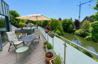 Penthouse kaufen in 48653 Coesfeld, Exklusive Penthousewohnung mit traumhaftem Berkelblick - Wohnen in bester Promenadenlage