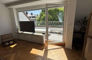 Wohnung mieten in Nibelungenstraße 49, 80636 Neuhausen-Nymphenburg, Charmante 1,5-Zimmer Dachgeschosswohnung mit Balkon in Neuhausen