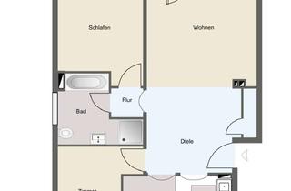 Wohnung mieten in Ludwig-Hanson-Str. 15 A, 65232 Taunusstein, 3 ZKB EBK, Terrasse, Garten, Garage, Stellplatz, Hochparterre