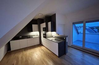 Penthouse mieten in Bahnhofstraße 62, 63814 Mainaschaff, Penthousefeeling, Schlossblick: DG-Wohnung mit Balkon und EBK in Mainaschaff