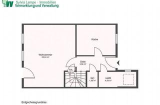 Haus mieten in Lilienstraße, 39221 Biere, Kleines Raumwunder mit Garage zu vermieten in Biere - Nähe Schönebeck/Elbe
