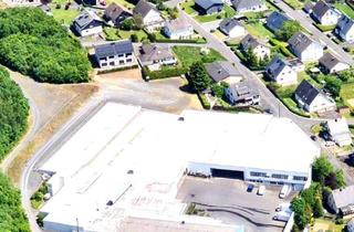 Gewerbeimmobilie mieten in Marienberger Sraße 10, 56470 Bad Marienberg, 8.500 m² Lagerhalle mit 7 LKW-Rolltoren, Hochregalen & Rangierfläche