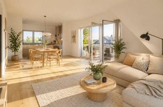 Wohnung kaufen in 40822 Mettmann, Moderne 3 Zimmer Dachgeschosswohnung mit Loggia, Neubauqualität, bezugsfertig ab August