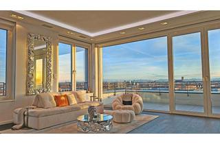 Penthouse kaufen in 80796 Schwabing-West, Mehr München geht nicht: High-End-Penthouse mit Münchens berühmtestem Panorama - PROVISIONSFREI