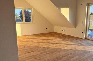 Wohnung mieten in 86879 Wiedergeltingen, Erstbezug: 3-Zimmer Dachgeschosswohnung INKLUSIVE Küche, Balkon & Stellplatz inkl. 11 kW Wallbox