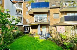 Wohnung mieten in 40593 Urdenbach, Erstbezug nach Sanierung 2-Zimmer, offene Küche, barrierefrei, Garten,Erdgeschoss am Rhein fußläufig