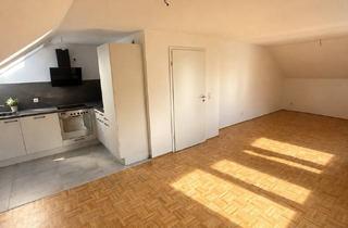 Wohnung mieten in 80935 Feldmoching-Hasenbergl, Helle Dachgeschosswohnung mit großem Wohnbereich & moderner Küche in Lerchenau