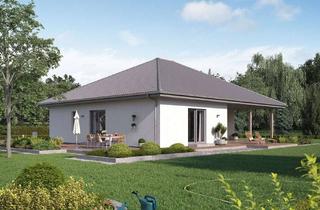 Haus kaufen in 17192 Groß Dratow, großer Bungalow mit überdachter Terrasse NEU - Grundstück vorhanden