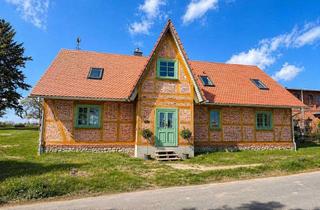 Haus kaufen in 17348 Woldegk, Fachwerk-Traumhaus in MV nahe Berlin und Ostsee | Feldblick | Seenähe | 200 m² | 1.100 m²