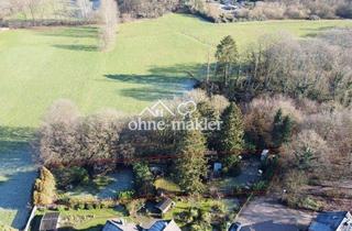 Grundstück zu kaufen in 40724 Hilden, großzügiges Baugrundstück am Landschaftsschutzgebiet. Potenzial für exklusives Wohnen